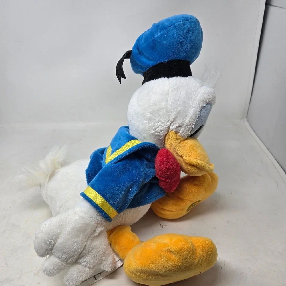 Disney Store Donald Duck Plush Classic Sailor Outfit Blue 17 Inch Soft‎ Toy